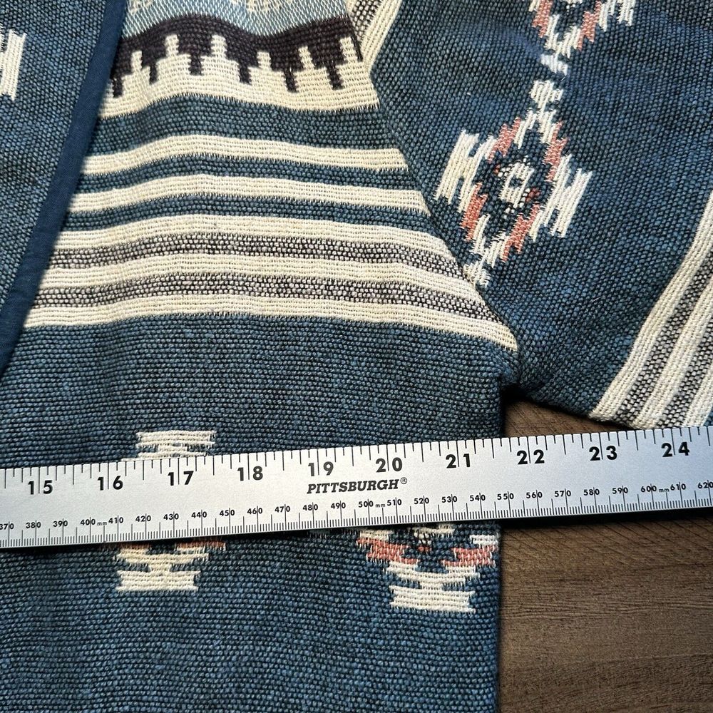 Flashback Vintage Southwest Aztec Cowgirl Western Ranch Cropped Jacket Large - Picture 4 of 6